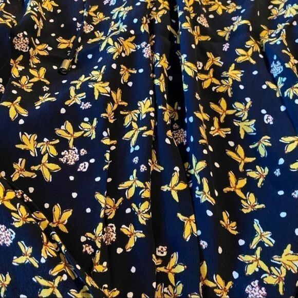 zara basic collection floral bell sleeve shirt - Picture 8 of 12